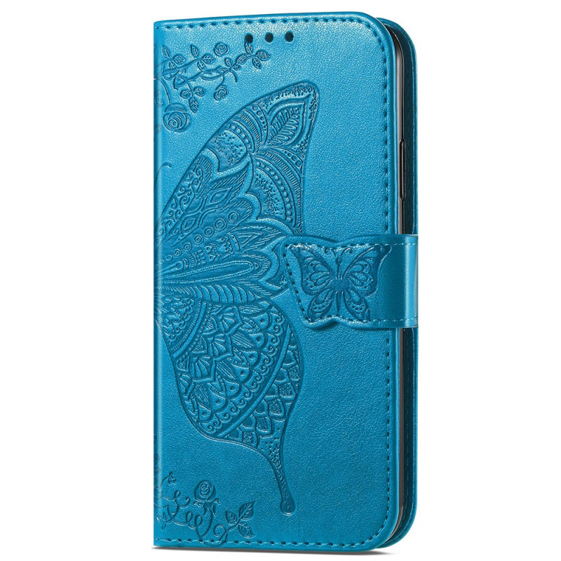 Housse Xiaomi 13T / 13T Pro Papillon Baroque à Lanière