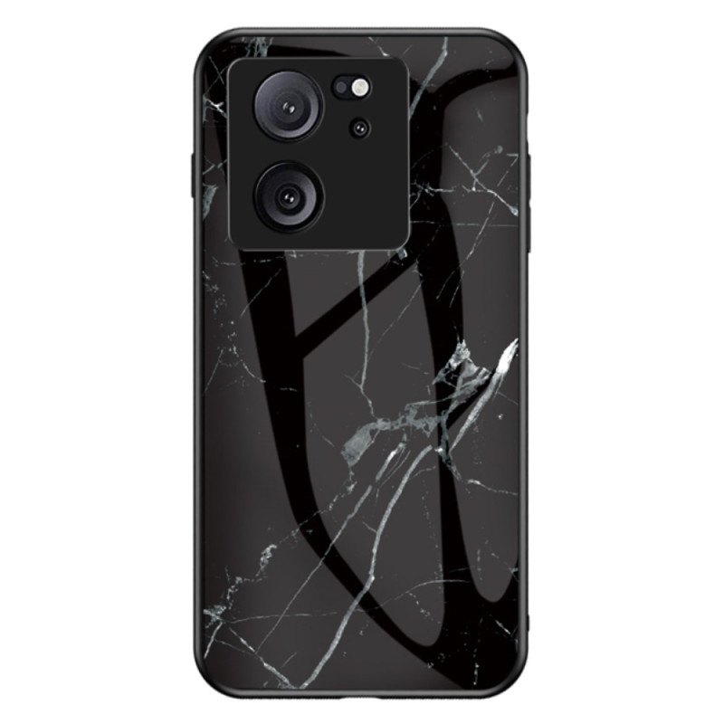 Xiaomi 13T / 13T Pro Tempered Glass Case Marble pattern