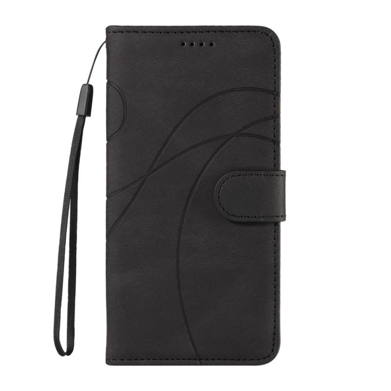 Case Xiaomi Redmi Note 13 4G Curved Lines with Strap