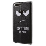 Cover Huawei P Smart Don't Touch My Phone