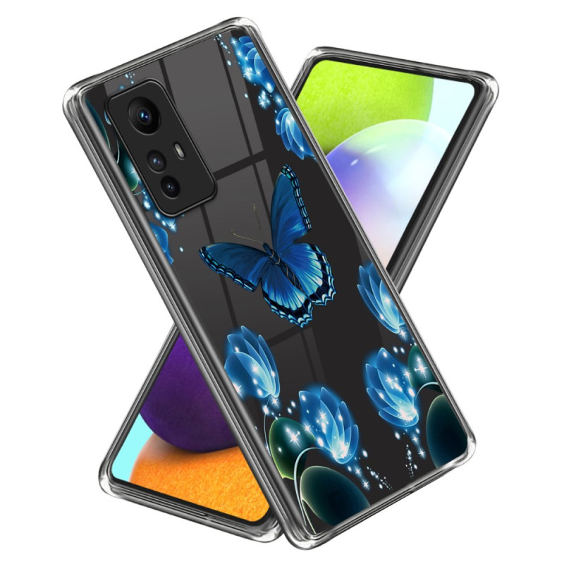 Xiaomi Redmi Note 12S Butterfly and Flower Case