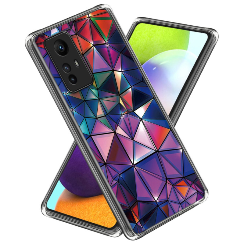 Xiaomi Redmi Note 12S Case Coloured Triangles