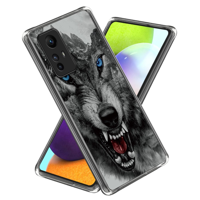 Xiaomi Redmi Note 12S Fierce Wolf Case