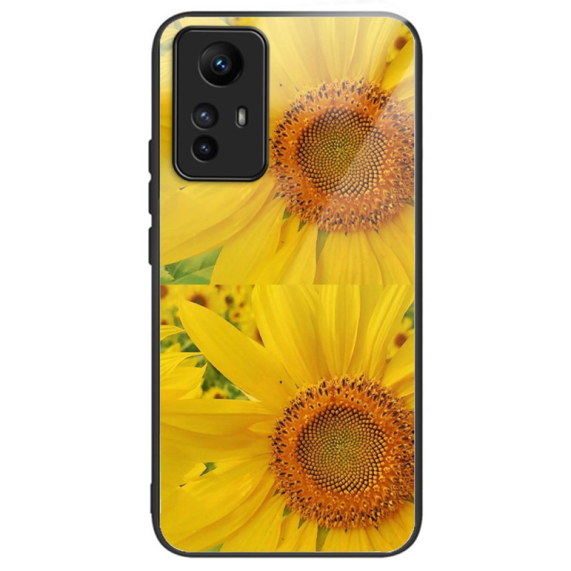 Xiaomi Redmi Note 12S Sunflower Tempered Glass Case