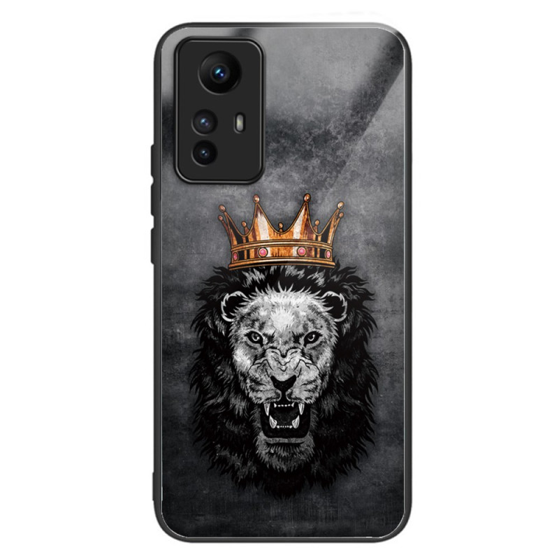 Xiaomi Redmi Note 12S Tempered Glass Case Royal Lion