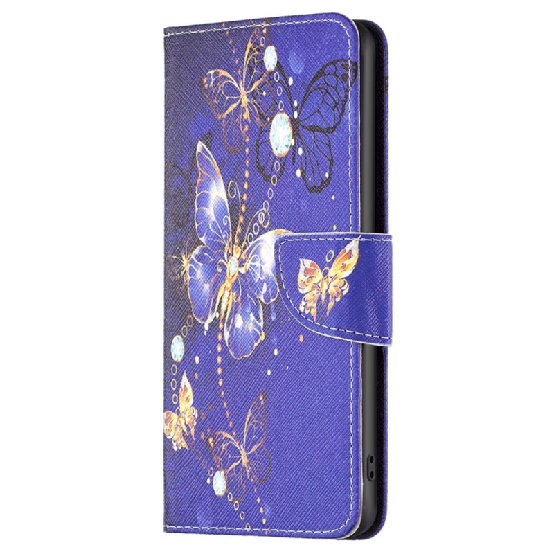 Xiaomi Redmi Note 12S Case Purple Butterflies