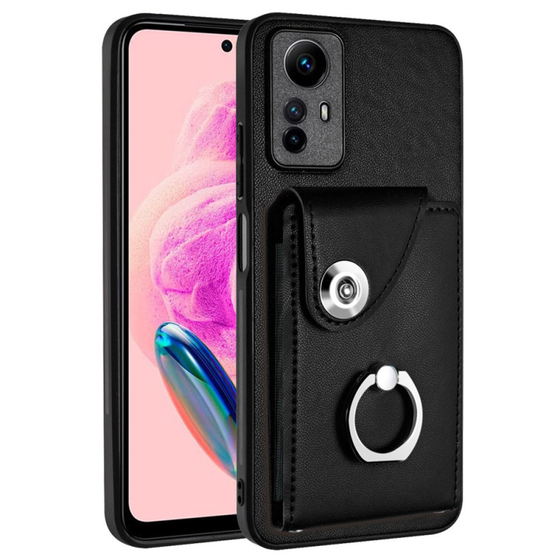 Xiaomi Redmi Note 12S The
atherette Case Cardholder and Ring