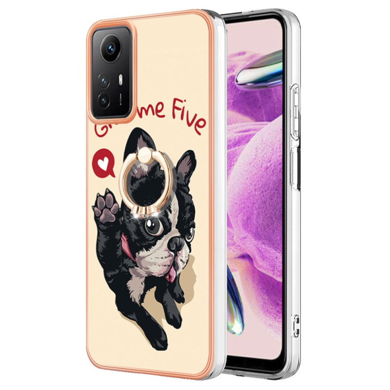 Xiaomi Redmi Note 12S 4G Case Dog Support Ring Give Me Five