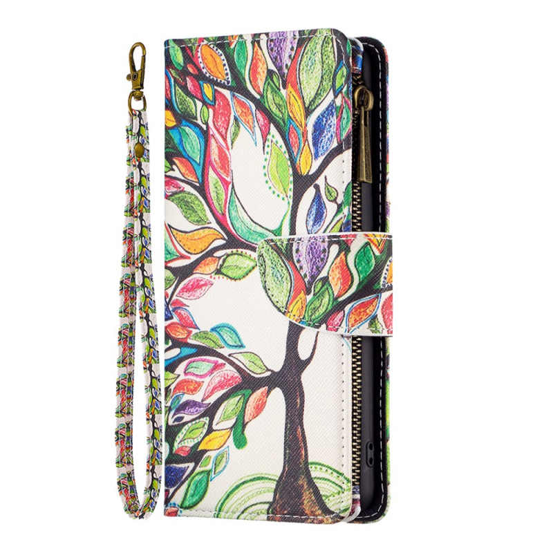 Case Xiaomi Redmi Note 13 5G Wallet Tree of Life with Strap