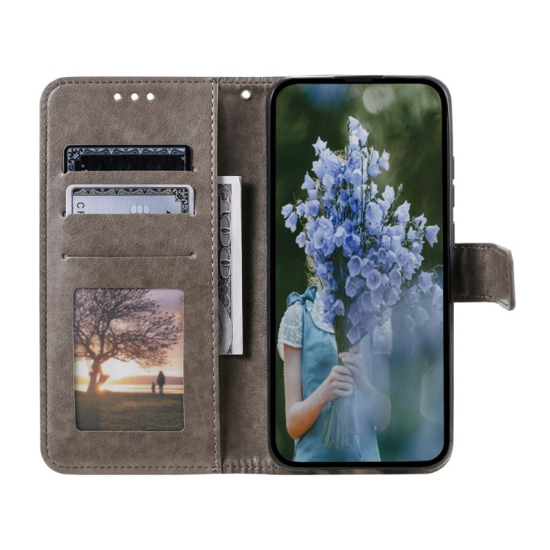 Cover Poco X6 Pro 5G Floral Pattern with Strap - Dealy