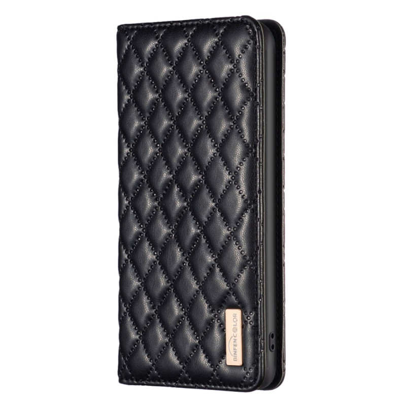 Flip Cover Poco X6 Pro 5G Quilted BINFEN COLOR