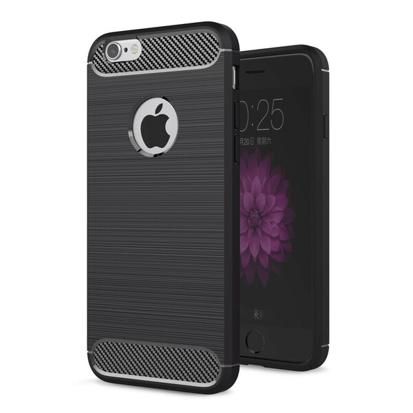 Brushed Carbon Fibre iPhone 6/6S Plus Case