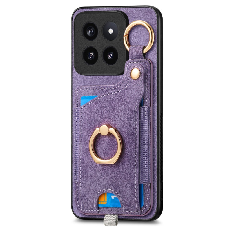 Xiaomi 14 Pro Retro Case Card Holder and Ring