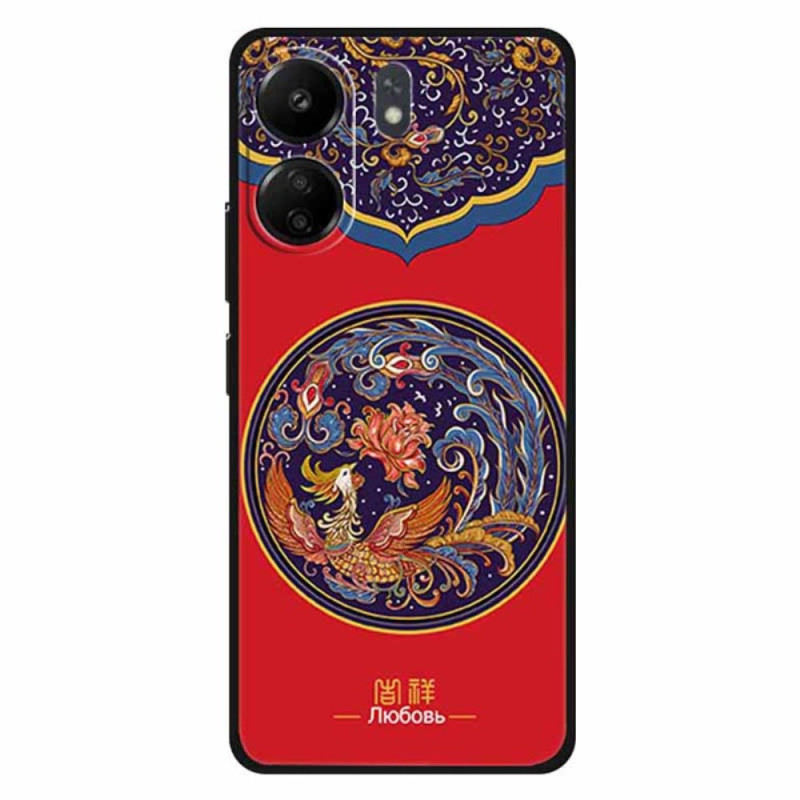 Xiaomi Redmi 13C / Poco C65 Phone Cover Phoenix Flower