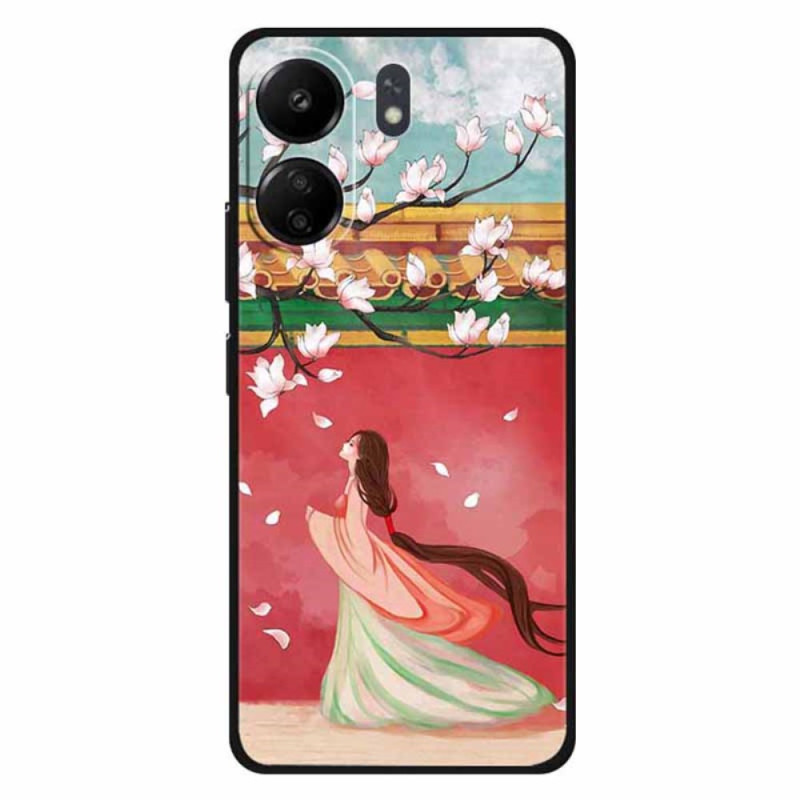 Xiaomi Redmi 13C / Poco C65 Women's Peach Blossom Case