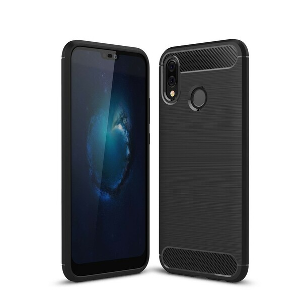 Huawei P20 Lite Brushed Carbon Fiber Case