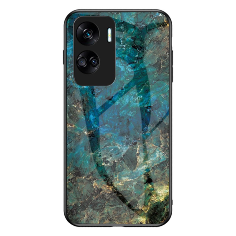 Honor 90 Lite Case Tempered Glass Marble Style