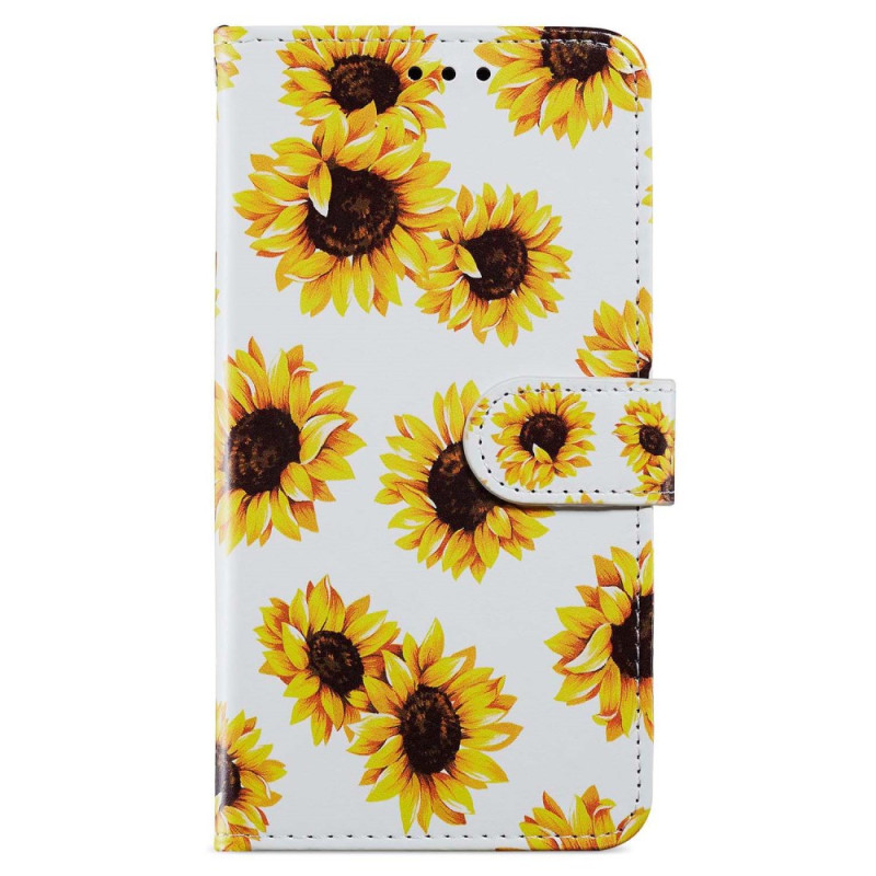 Samsung Galaxy A55 5G Sunflowers Strap Case