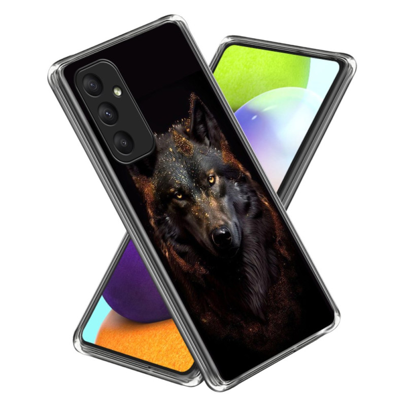 Samsung Galaxy A55 5G Night Wolf Case