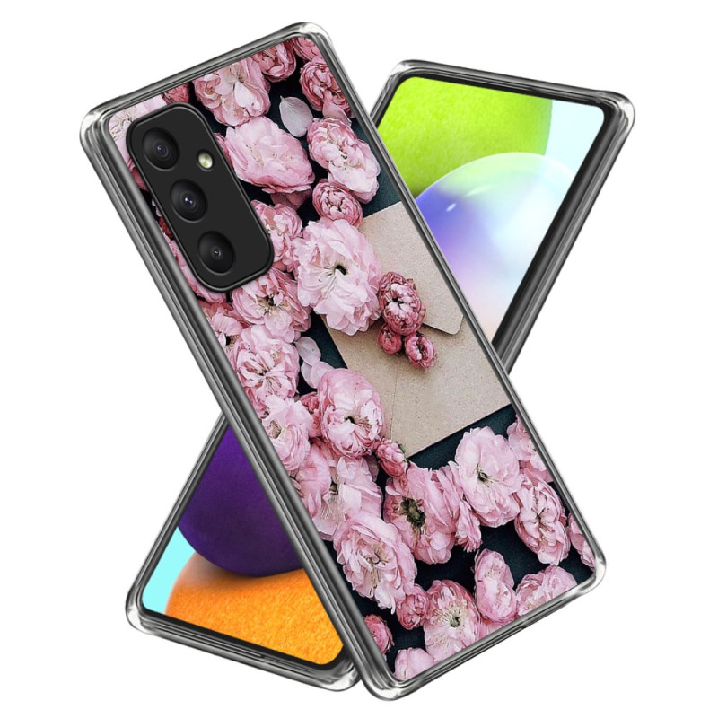 Samsung Galaxy A55 5G Pink Flower Case
