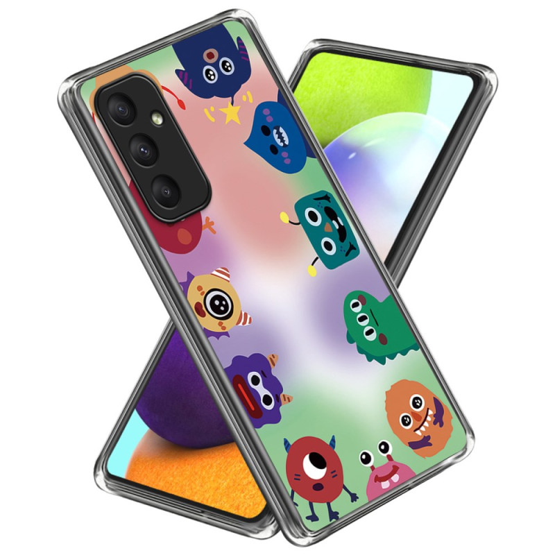 Case amsung Galaxy A55 5G Cartoon Monsters