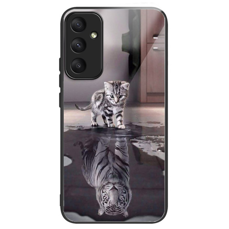 Samsung Galaxy A55 5G Tempered Glass Case Kitten Dream