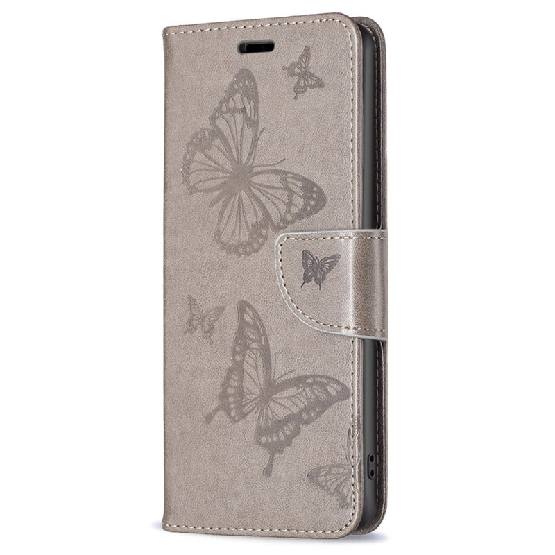 Samsung Galaxy A55 5G Case Butterfly pattern with Strap