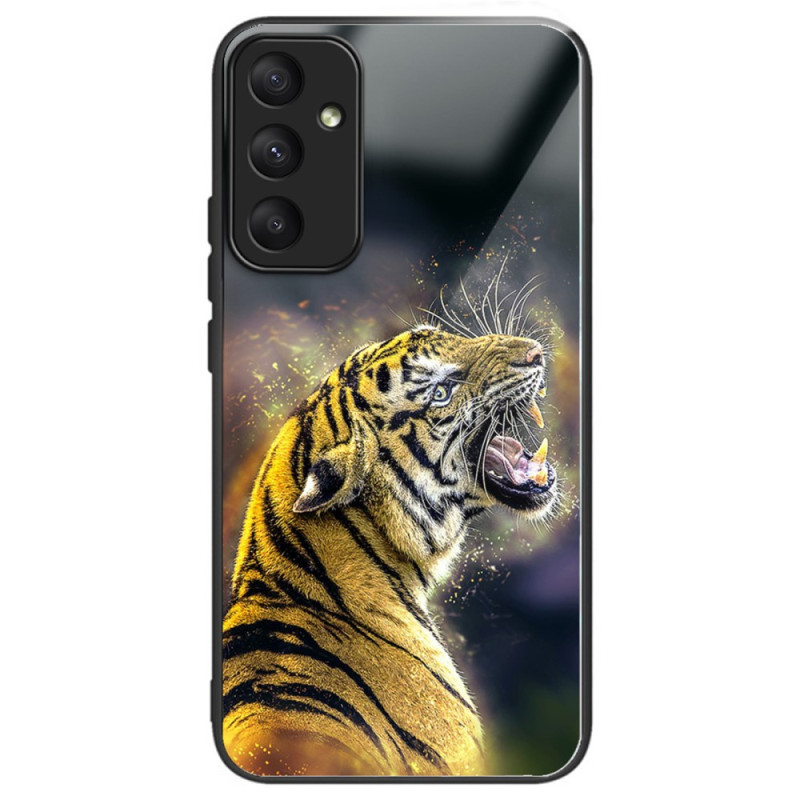 Samsung Galaxy A35 5G Tempered Glass Case Roaring Tiger