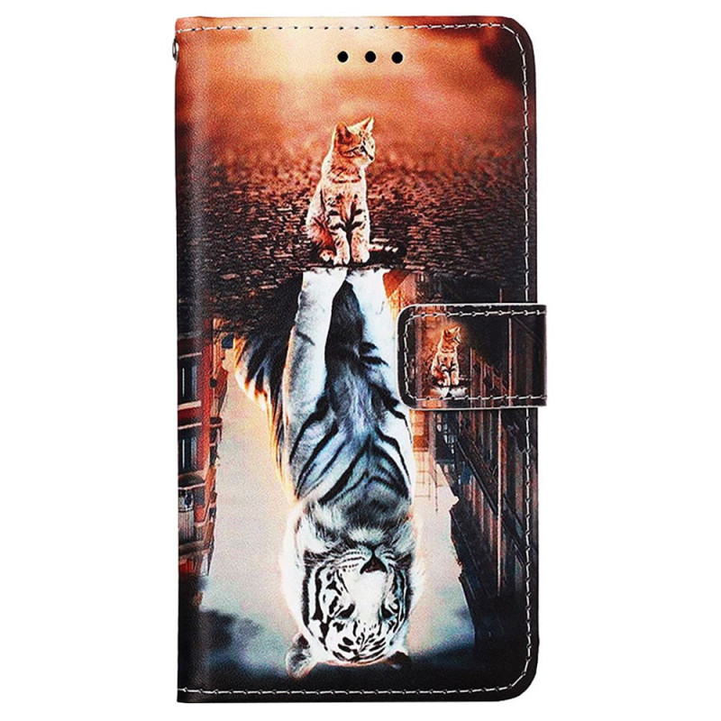 Samsung Galaxy A15 Lanyard Kitten Dream Case