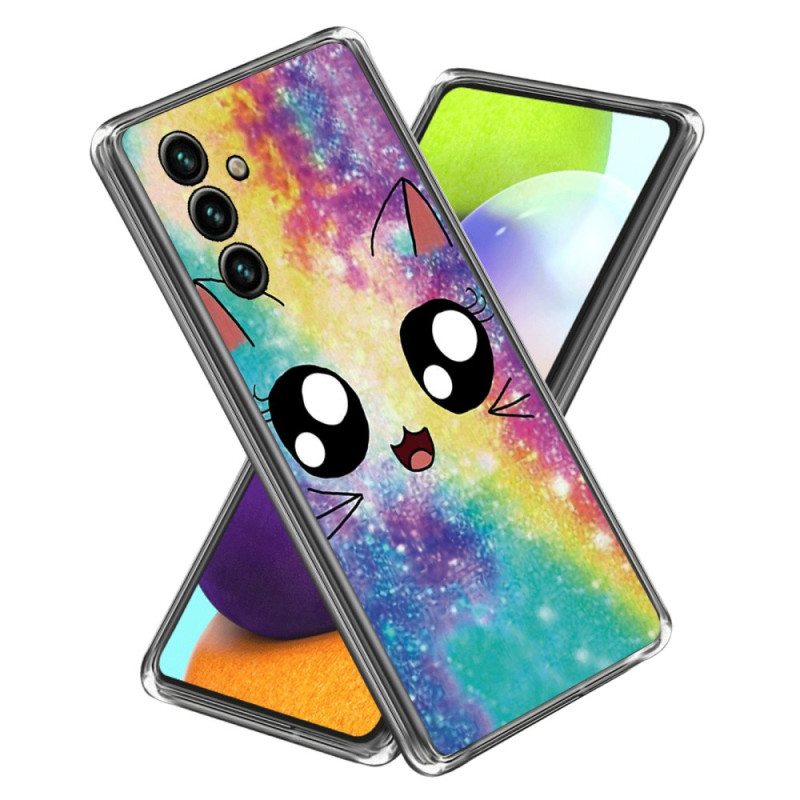 Samsung Galaxy A15 5G Rainbow Cat Case