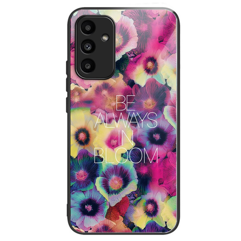 Samsung Galaxy A15 5G / A15 Toughened Glass Case Coloured Flowers