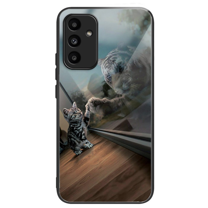 Case Samsung Galaxy A15 5G / A15 Tempered Glass Mirror Cat