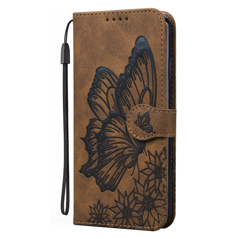 Samsung Galaxy A15 5G Large Printed Butterfly Case with Strap