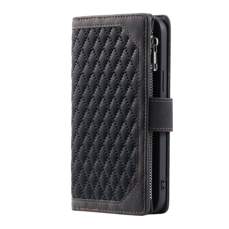 Case Samsung Galaxy A35 5G Padded Wallet with Strap and Shoulder Strap