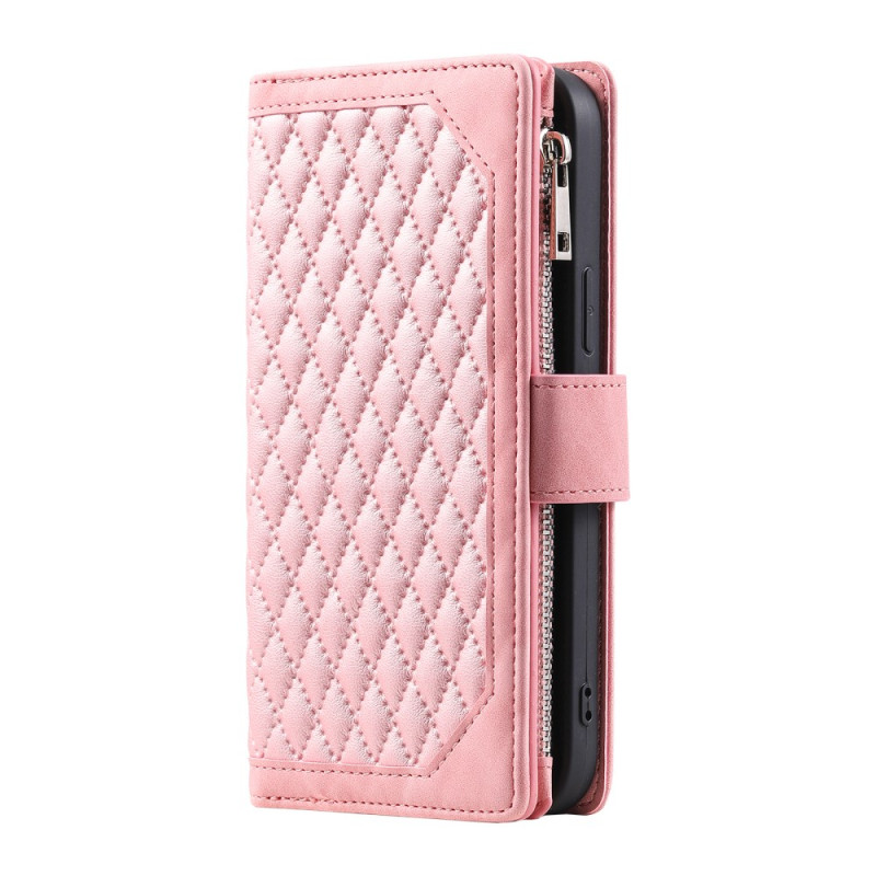 Case Samsung Galaxy A35 5G Padded Wallet with Strap and Shoulder Strap