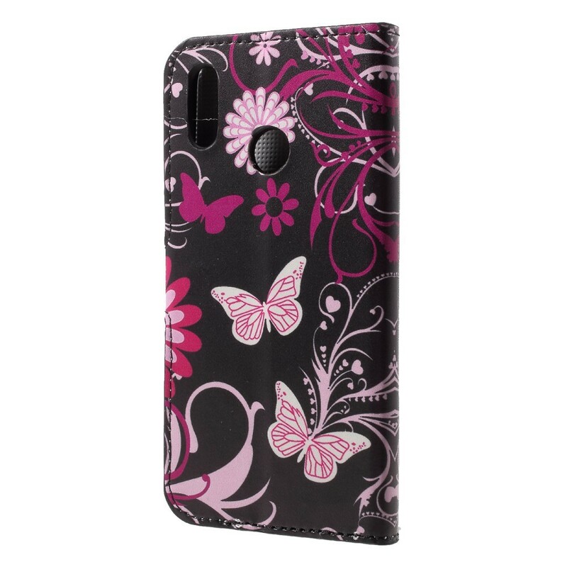 Case Huawei P20 Lite Butterflies and Flowers