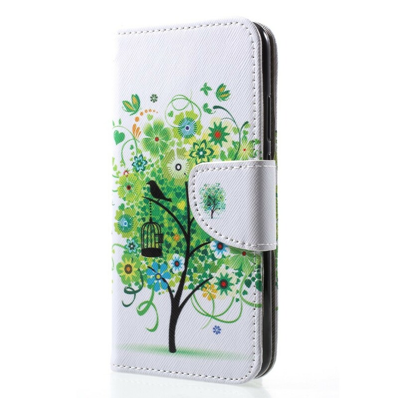 Cover Huawei P20 Lite Arbre Fleuri