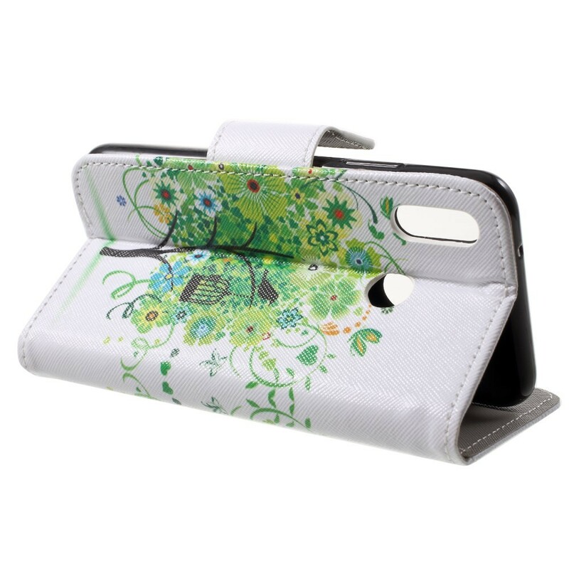 Cover Huawei P20 Lite Arbre Fleuri