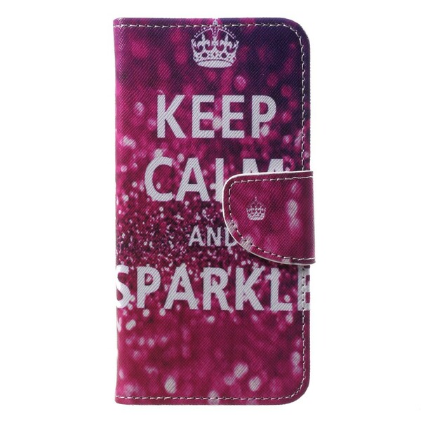 Cover Huawei P20 Lite Keep Calm and Sparkle