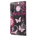 Case Huawei P20 Pro Butterflies and Flowers