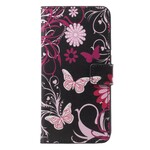 Case Huawei P20 Pro Butterflies and Flowers