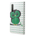 Cover Huawei P20 Pro Hibou Endormi