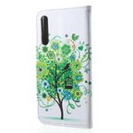 Cover Huawei P20 Pro Arbre Fleuri