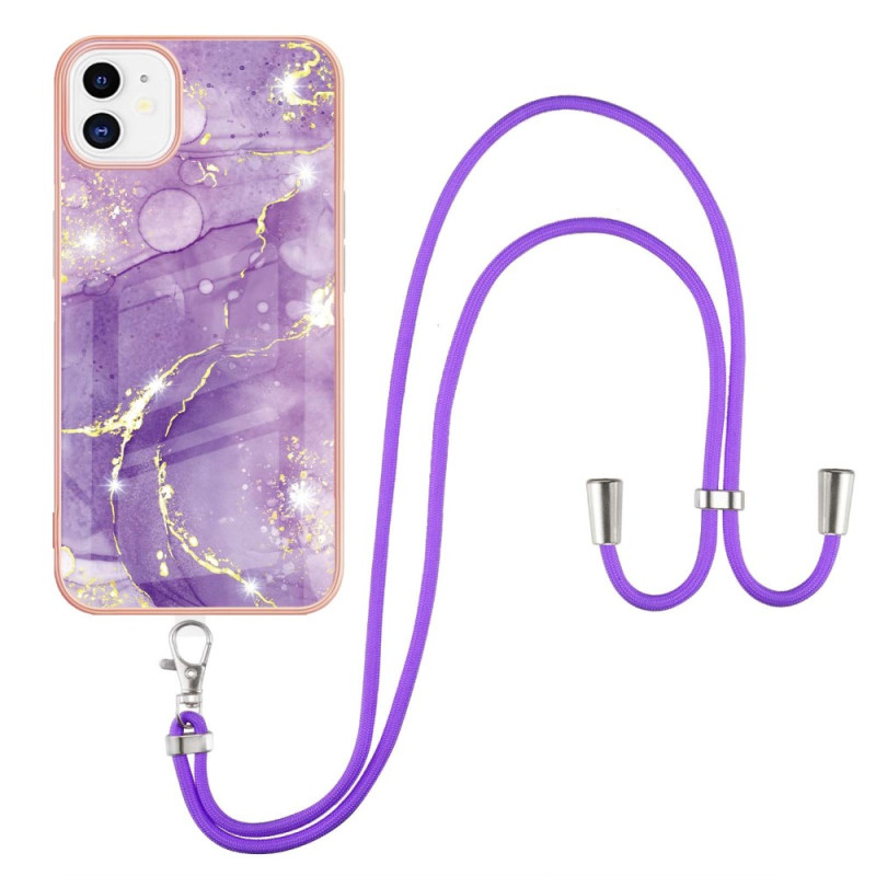 Drawstring Case iPhone 11 Style Marble
