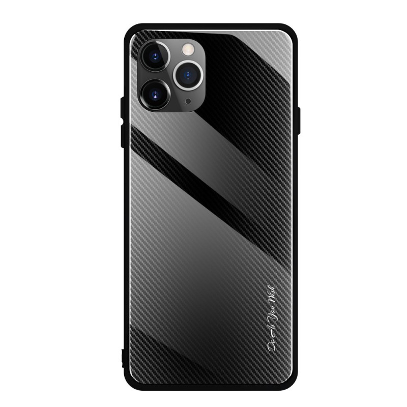 Carbon Fibre Toughened Glass iPhone 11 Case