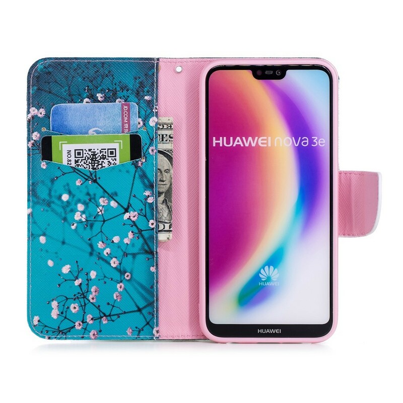 Cover Huawei P20 Lite Arbre Fleuri