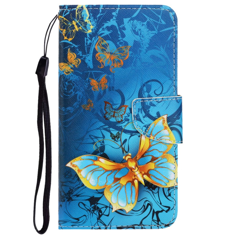 Case iPhone XR Papillon Bijoux à Lanière