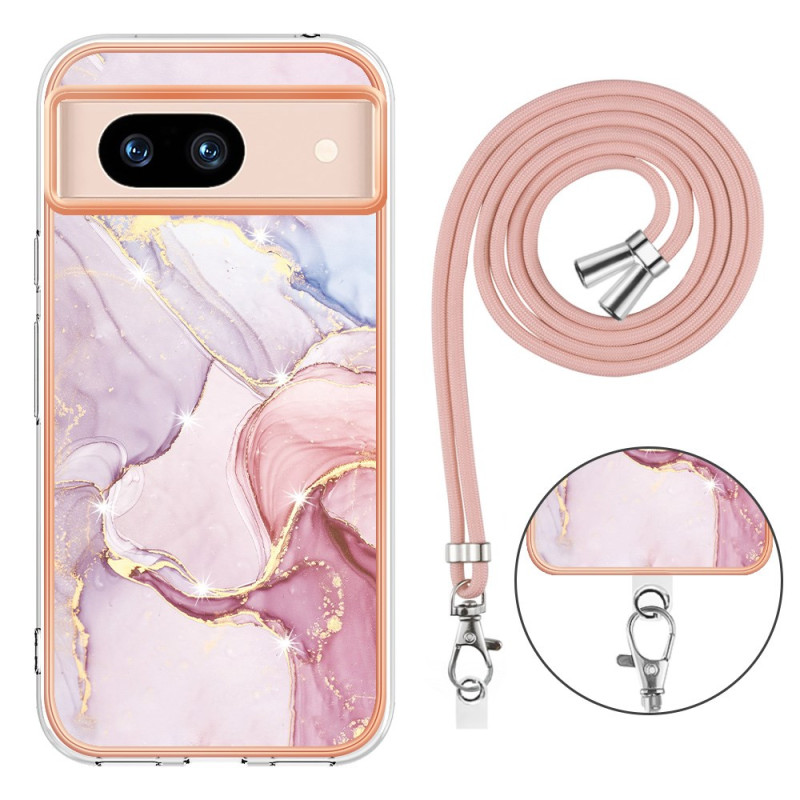Google Pixel 8A Marble Style String Case