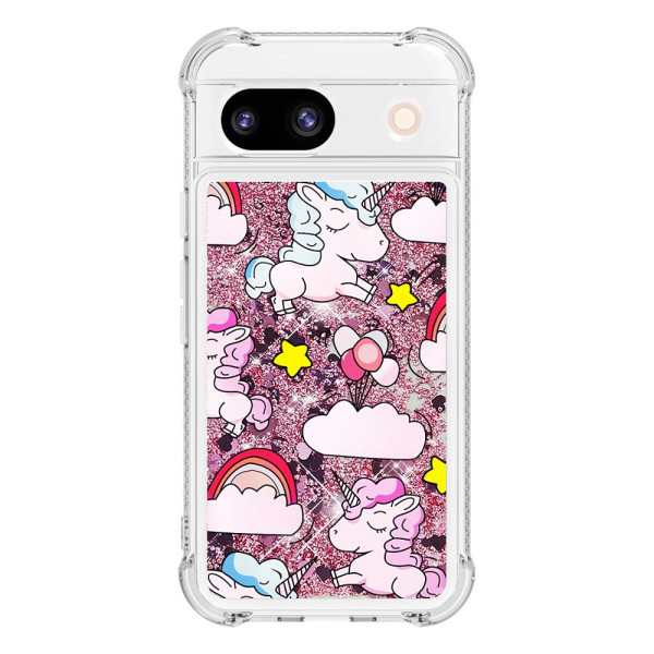 Google Pixel 8A Case Glitter Fun Design