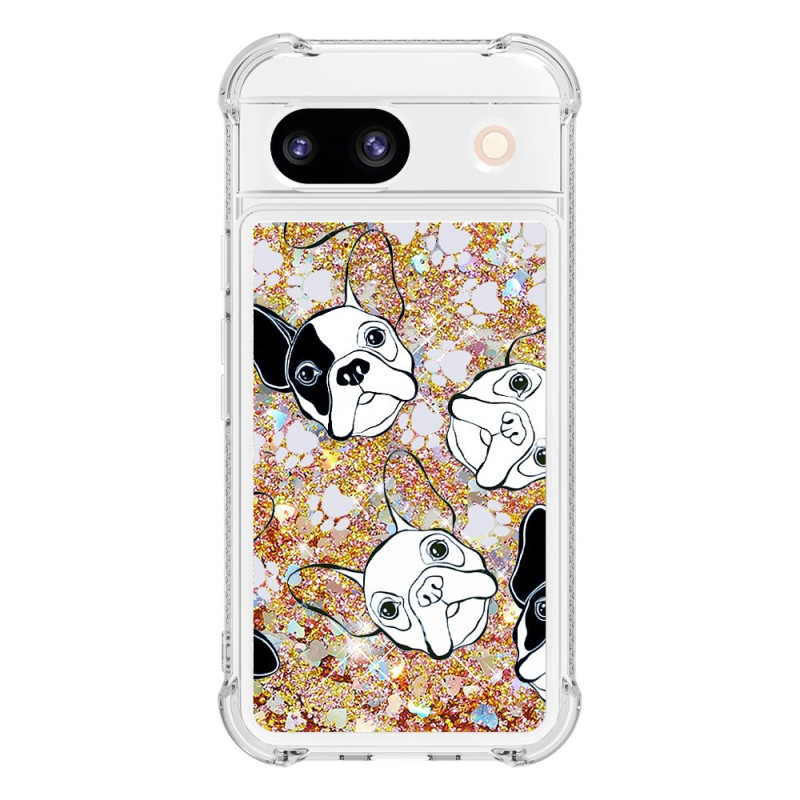 Google Pixel 8A Case Glitter Fun Design